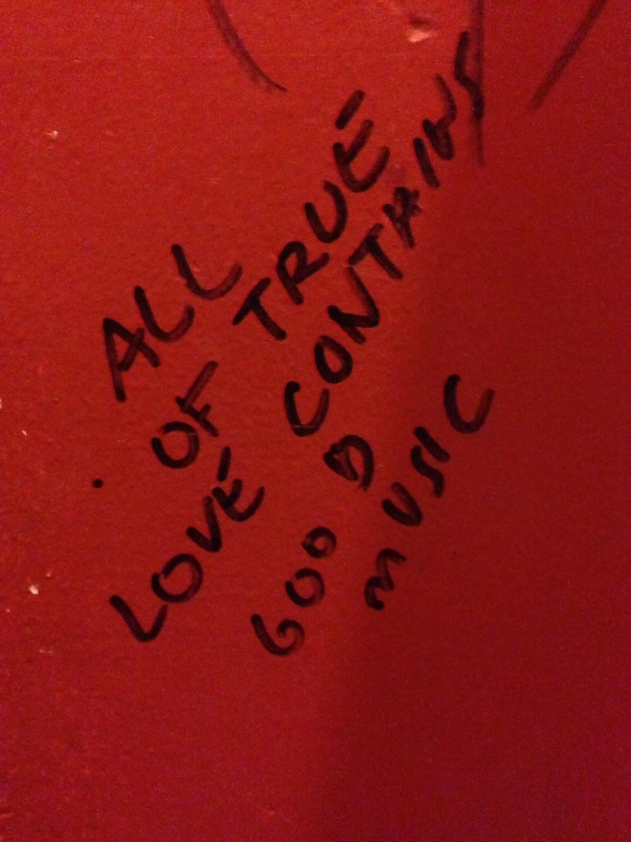 Tenderloin's favourite love songs of all time
