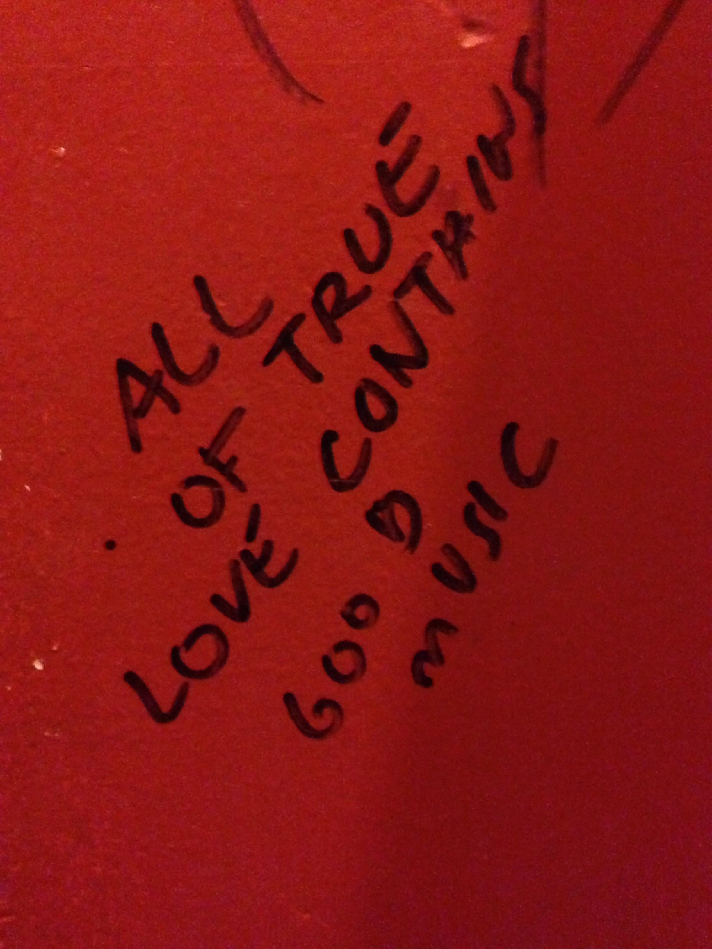 Tenderloin's favourite love songs of all time